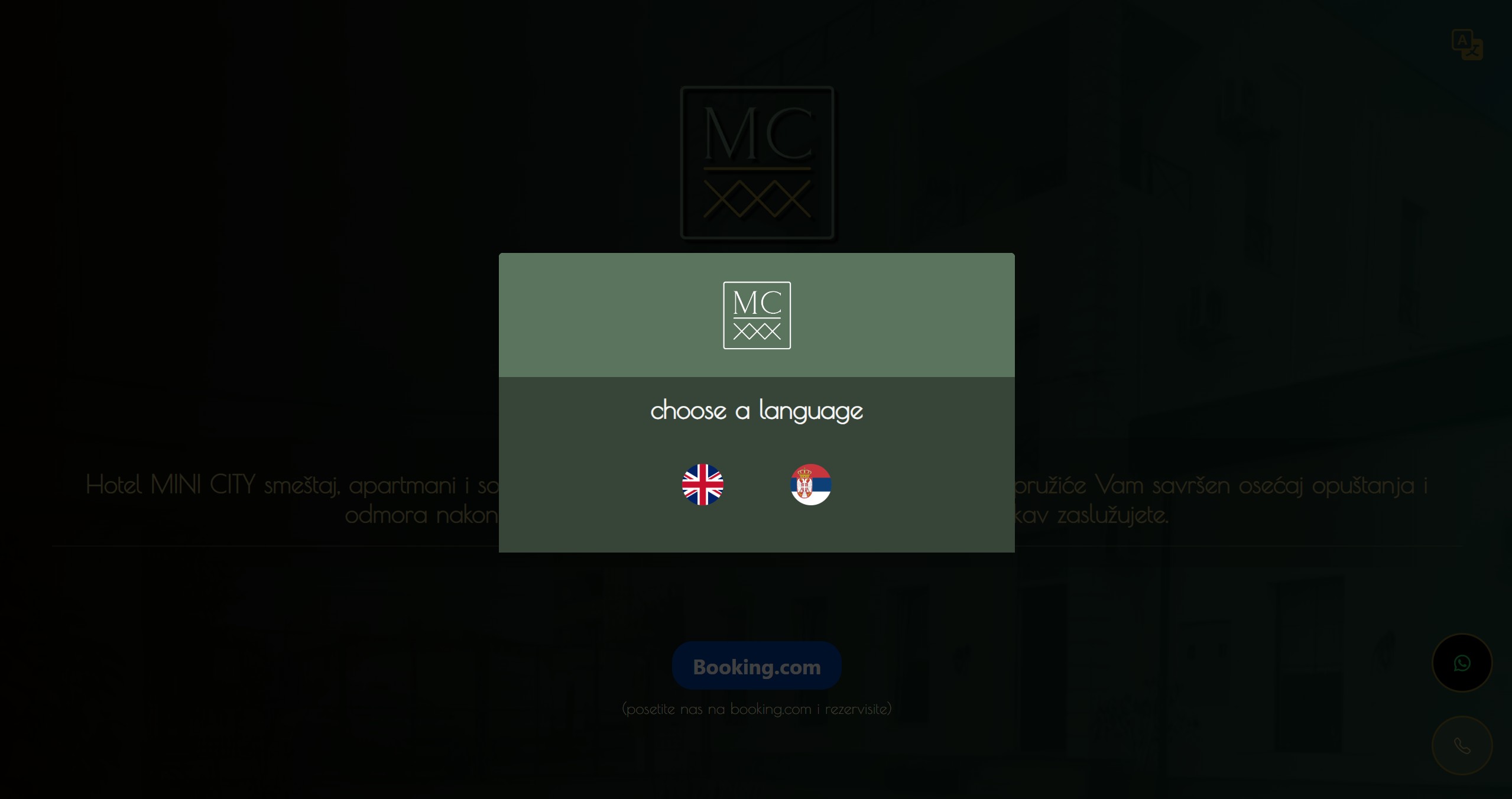 Slike sa sajta minicityhotel.com