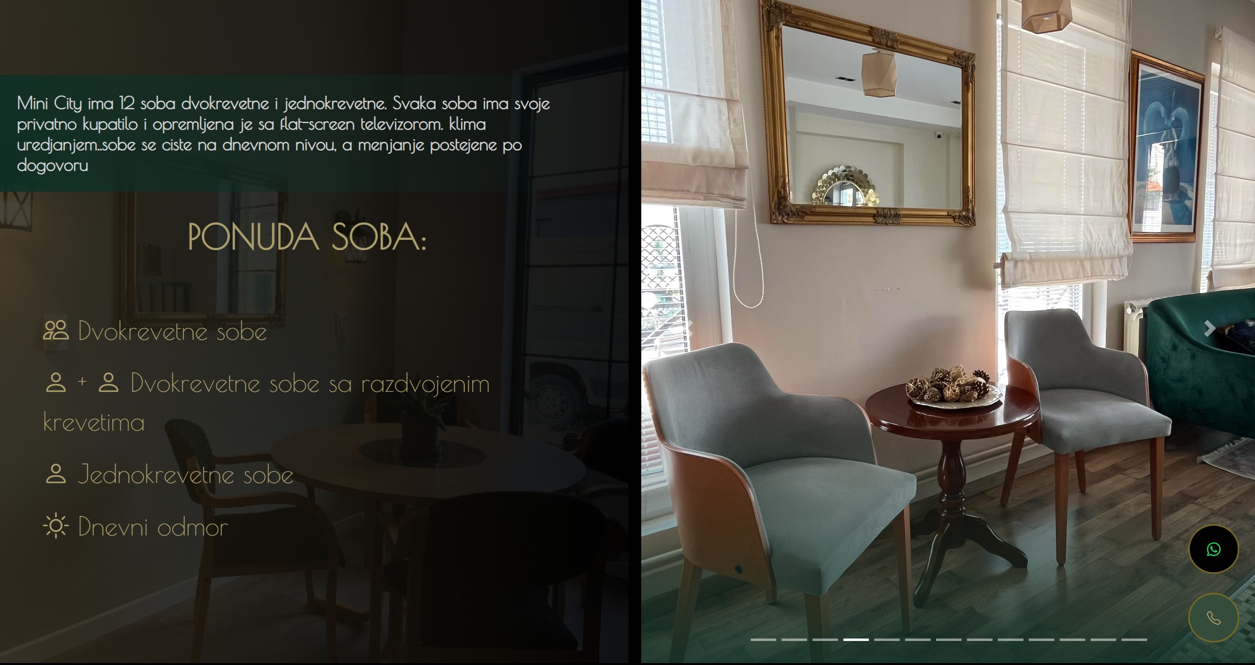 Slike sa sajta minicityhotel.com