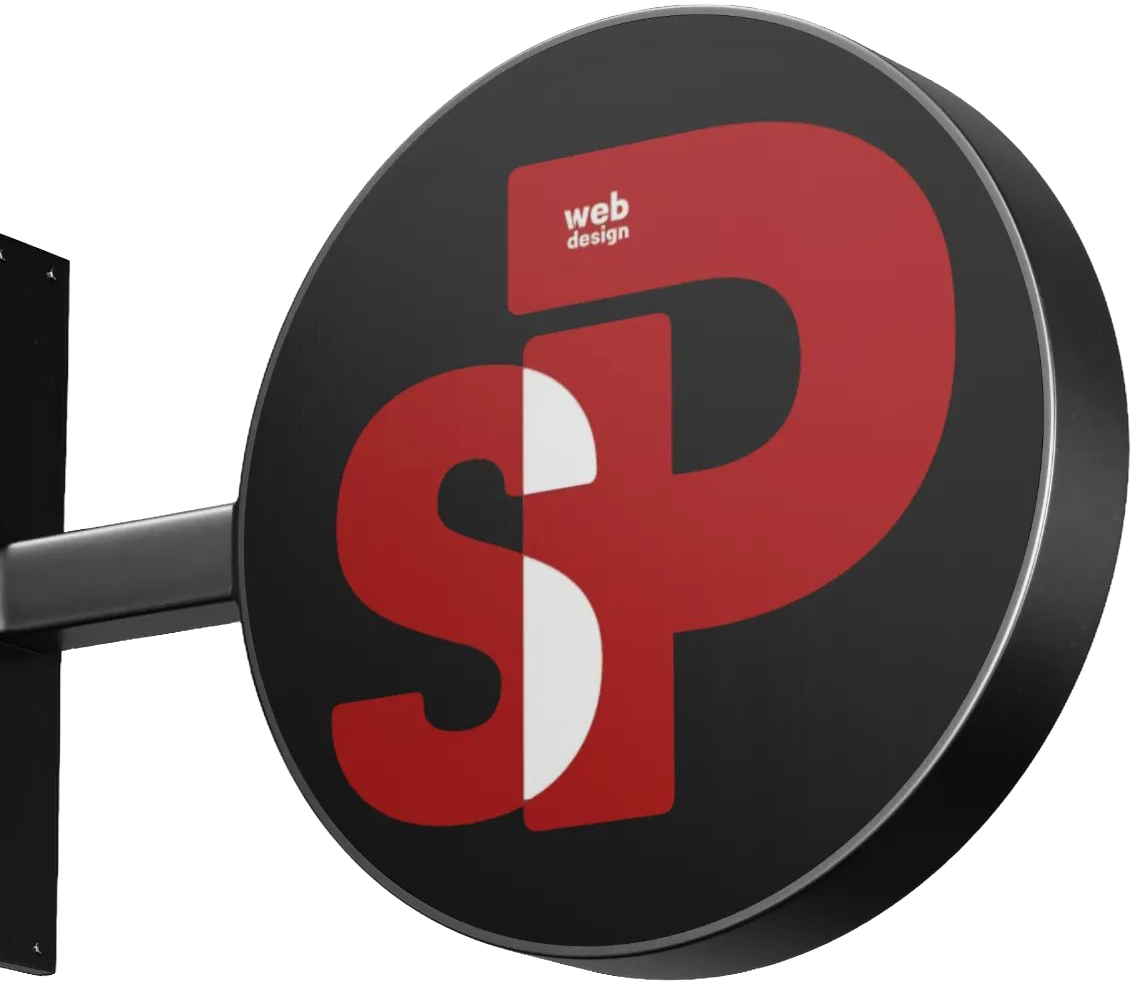 Znak okruglog oblika sa logotipom agencije na njemu